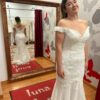 Vestido Novia Sirena Escote V