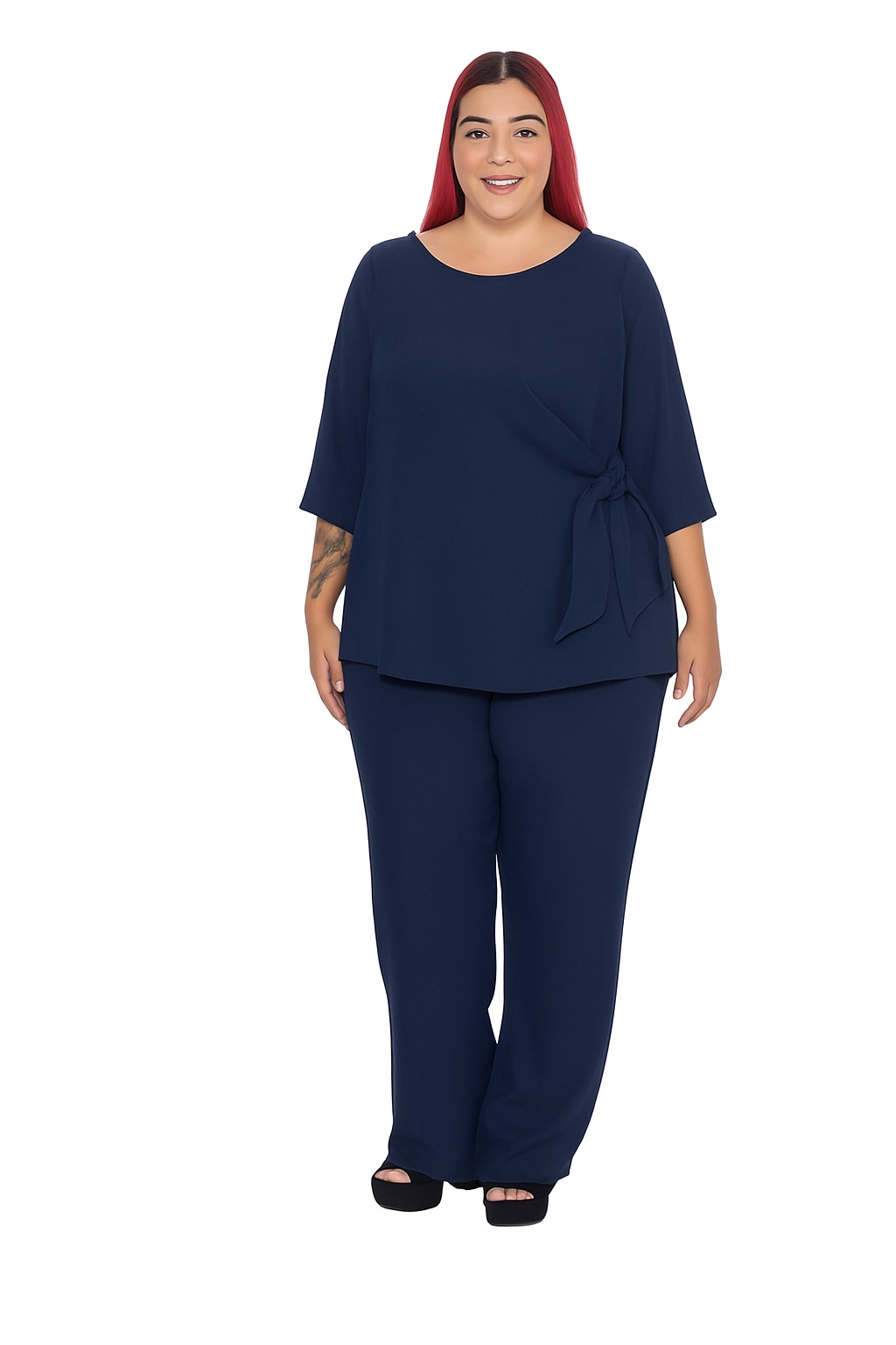 Conjunto Nudo Azul Marino