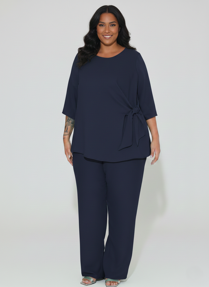 Conjunto Nudo Azul Marino