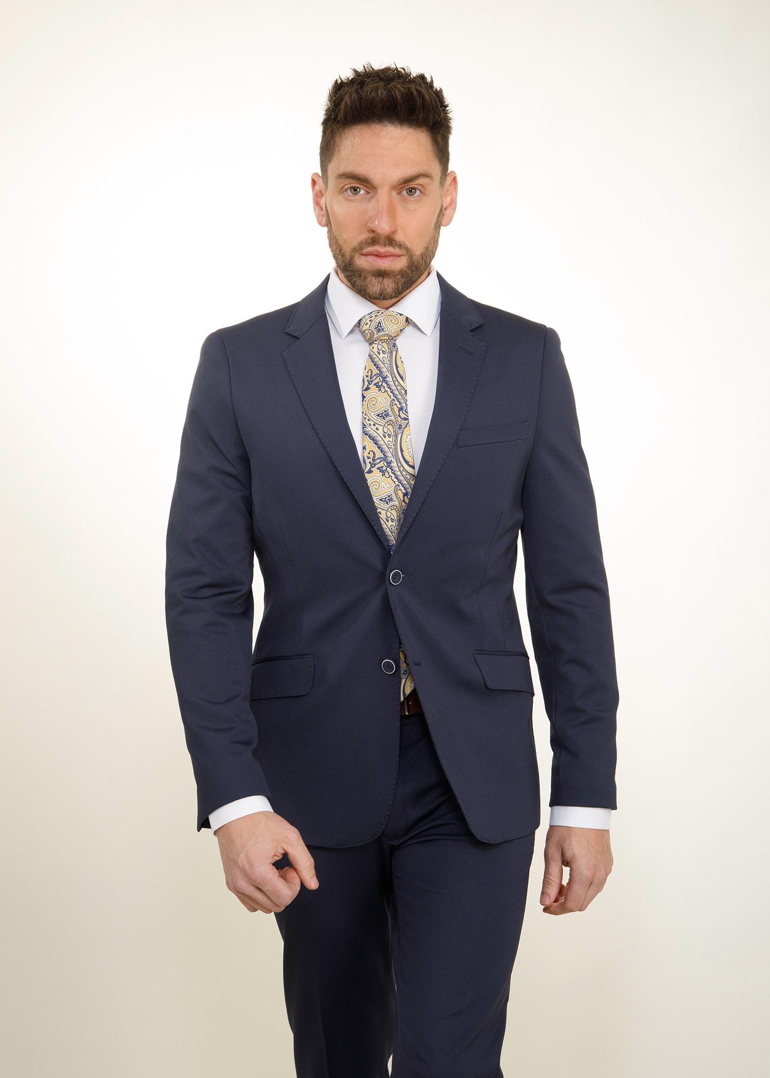 Traje Slim Fit Azul Marino