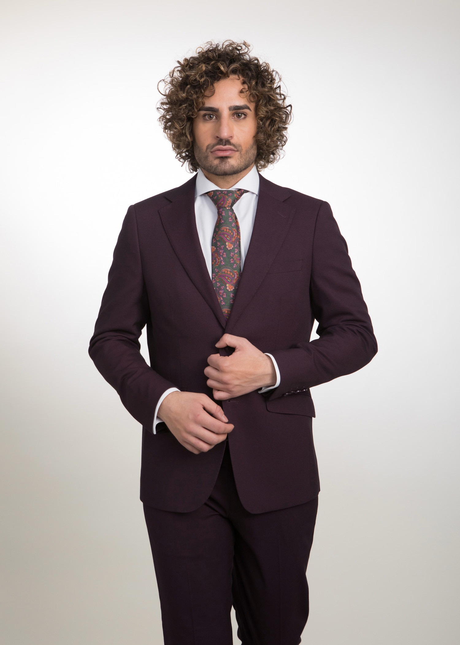 Traje Granate