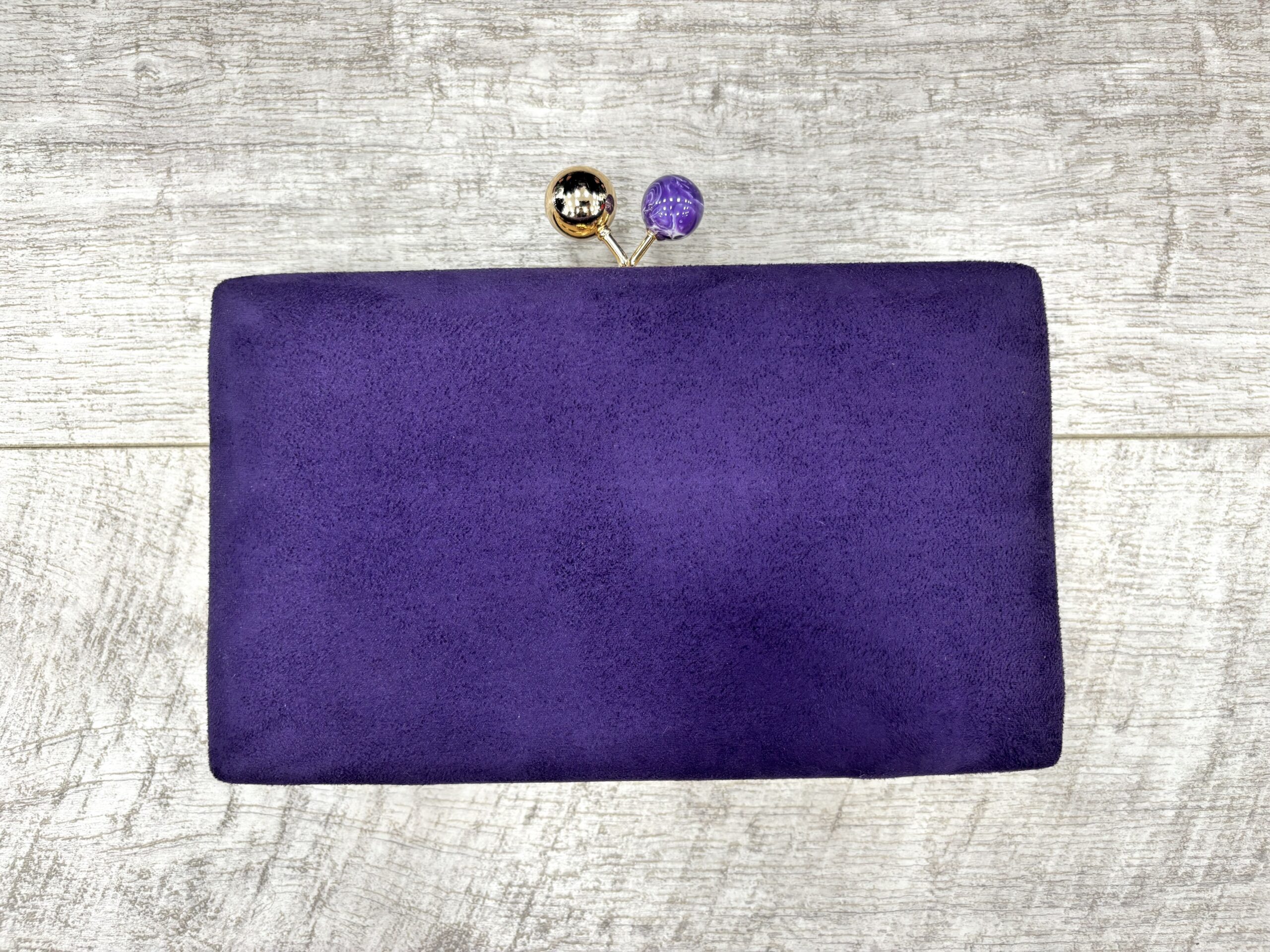 Bolso Terciopelo Morado
