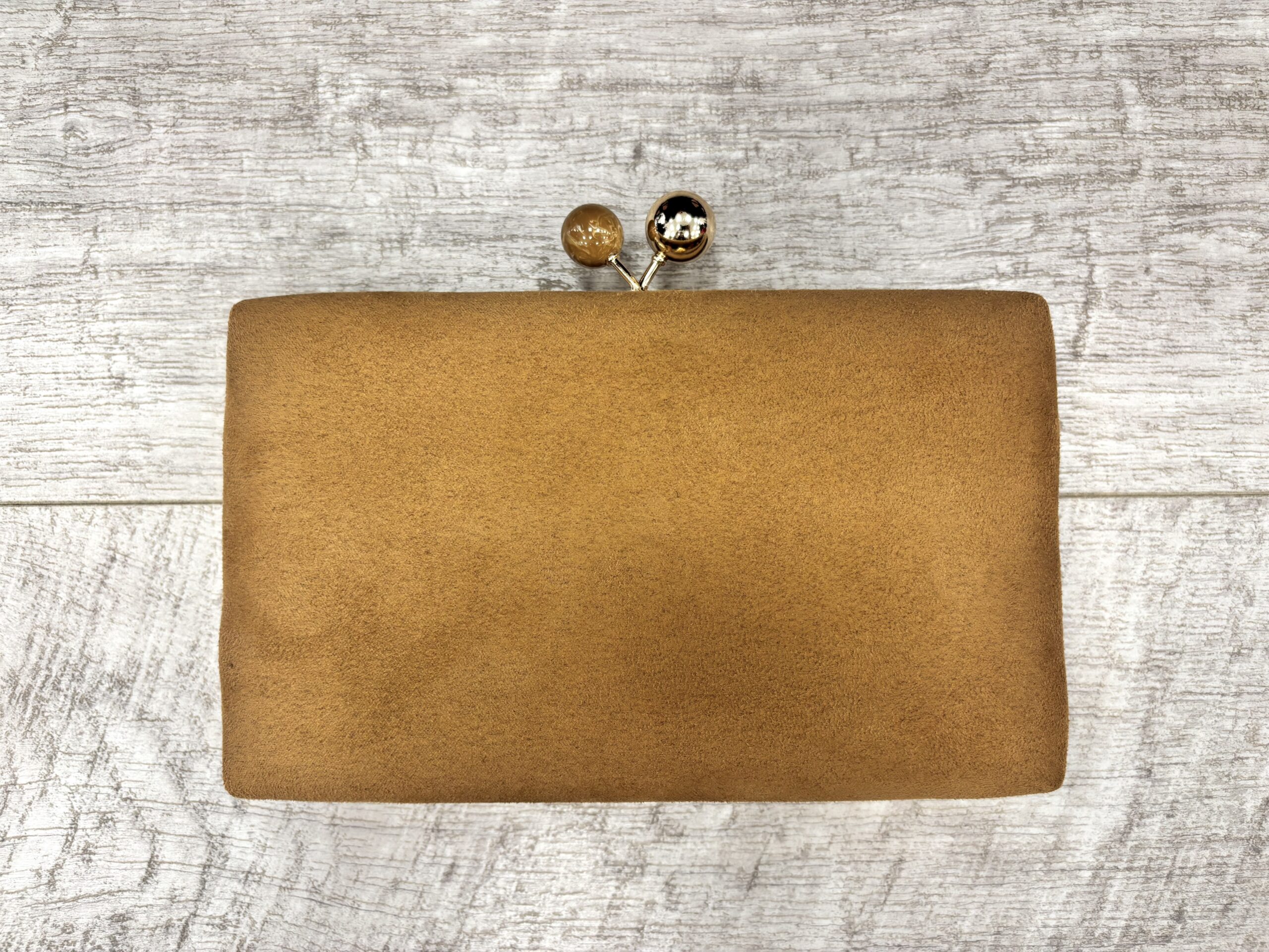 Bolso Terciopelo Beige