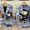 Americana Oversize Cuadro Azul