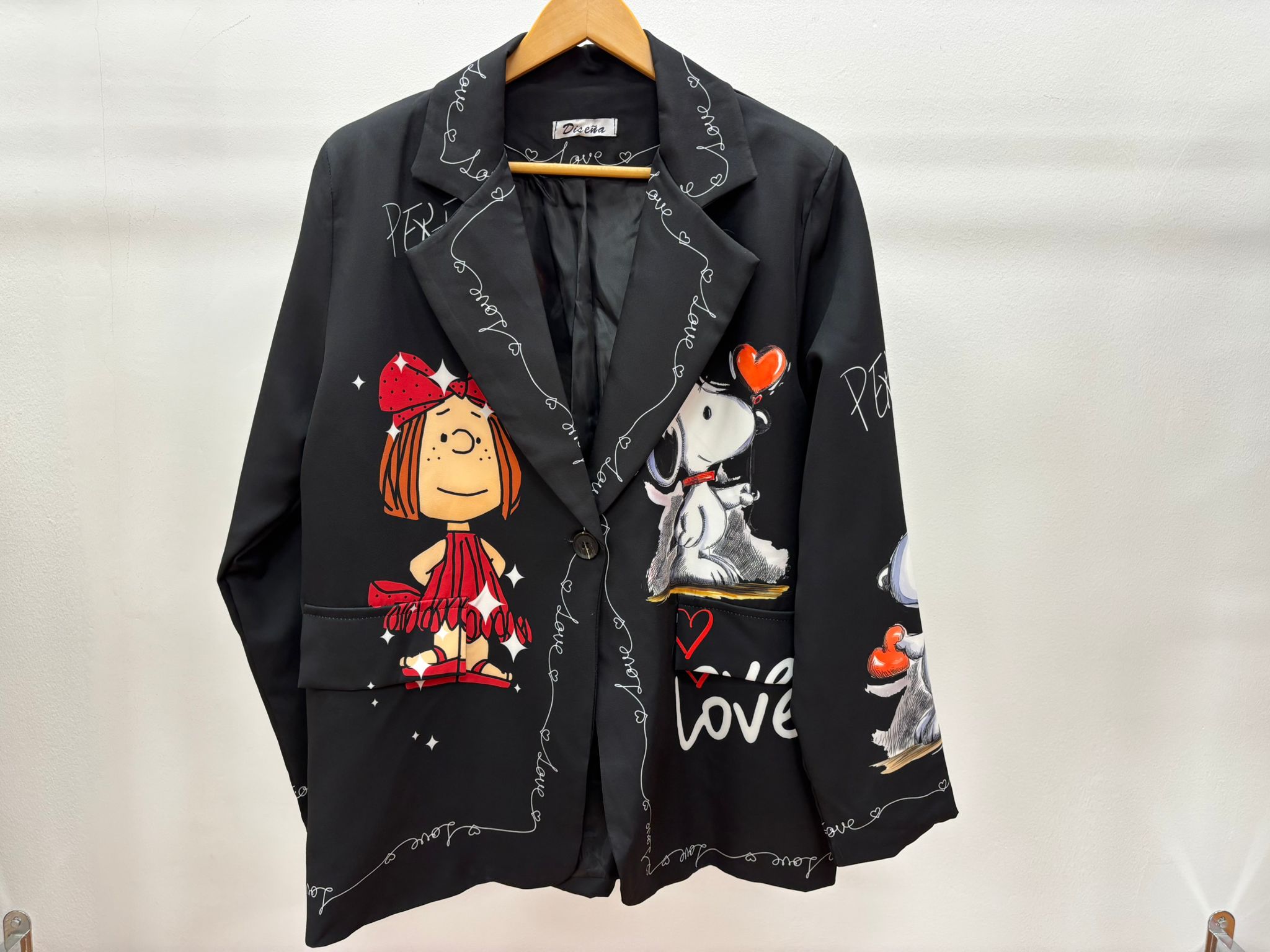 Americana Oversize Love Snoopy