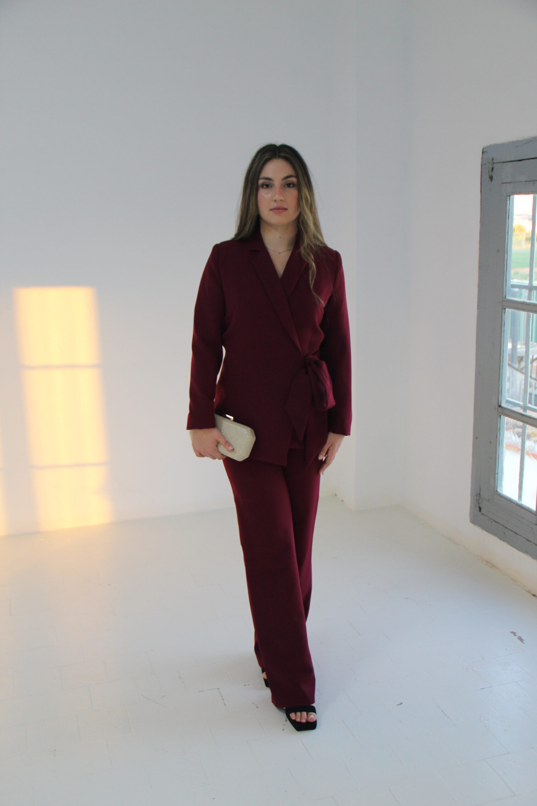 Conjunto Pantalón Con Lazada