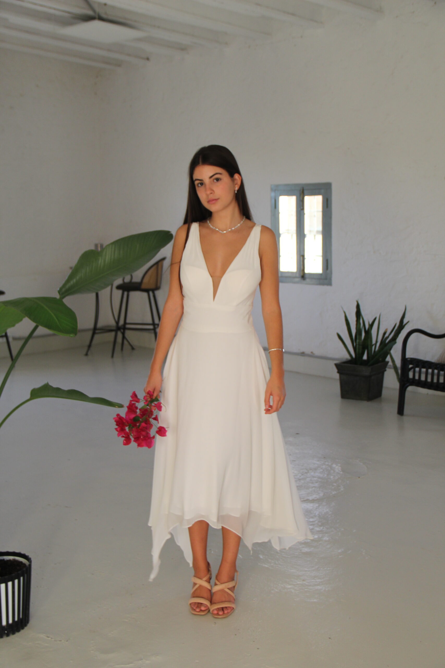 Vestido Blanco Desigual