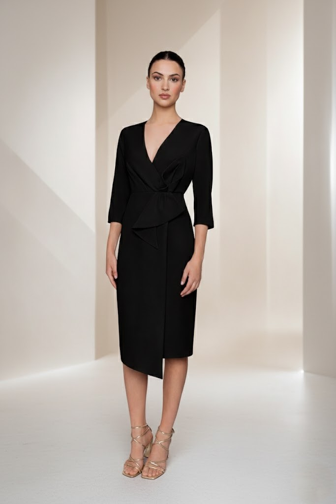 Vestido Midi Negro Mini Lazada