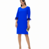Vestido Midi Plumas