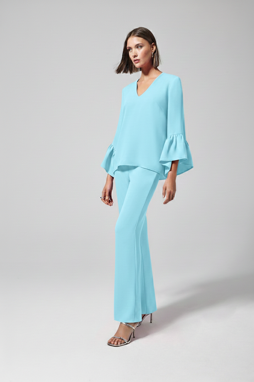 Conjunto Turquesa Manga Farol